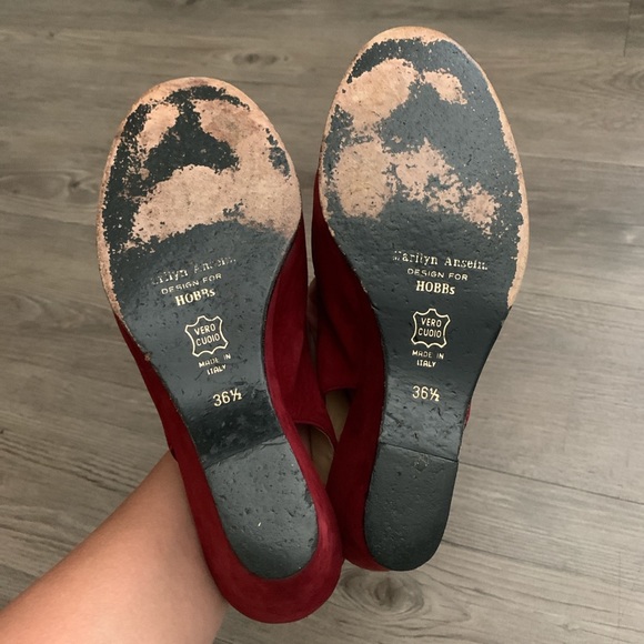 1960s mod wedge shoe - Picture 4 of 4